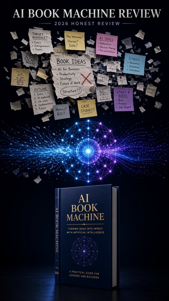 AI Book Machine Review 2026 featuring AI book creation software