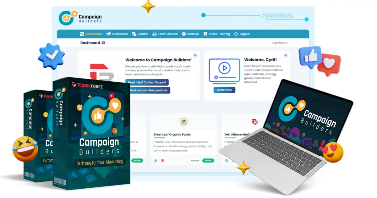 CampaignBuilders review 2026 — Teknikforce multi-agent AI marketing platform, honest breakdown