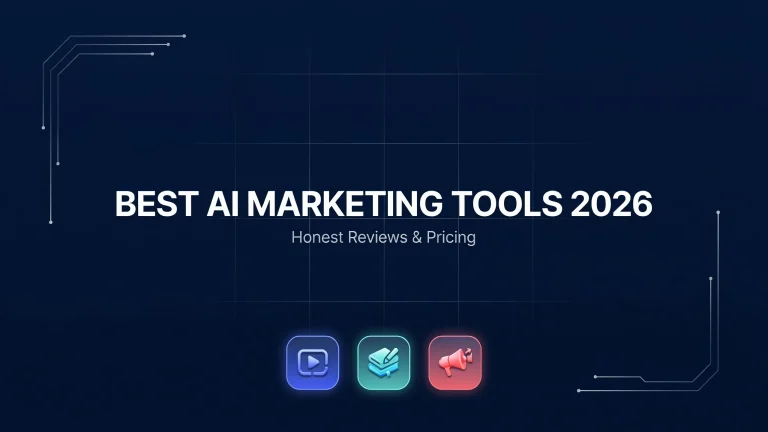 Best AI marketing tools 2026 — video, writing, and marketing tool categories